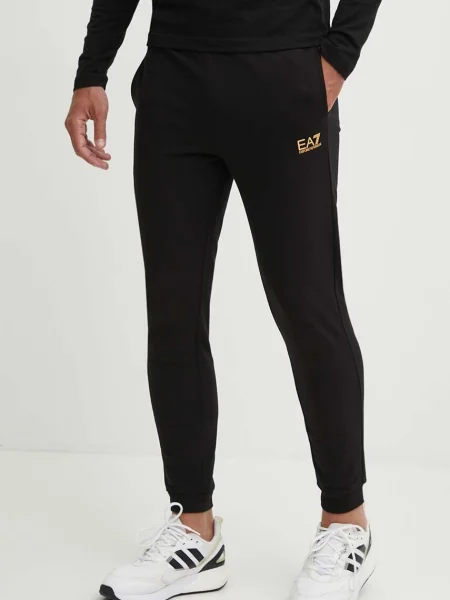 Emporio Armani Pantaloni trening PJVRZ negru