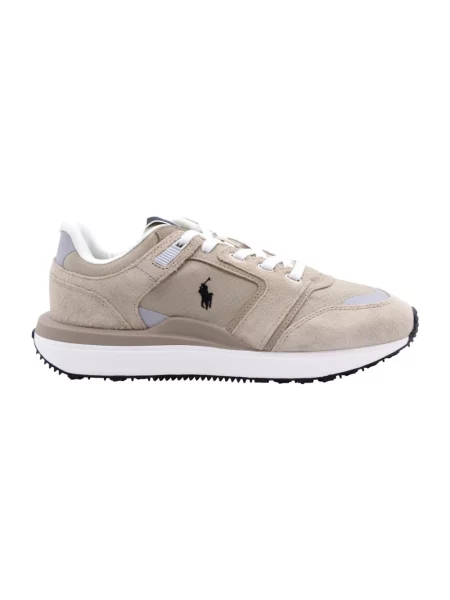 Sneakersy Polo Ralph Lauren zamszowe beżowe
