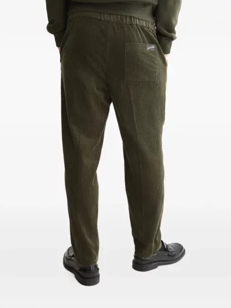 Παντελόνι Scotch & Soda κοτλέ με κορδόνι πράσινο