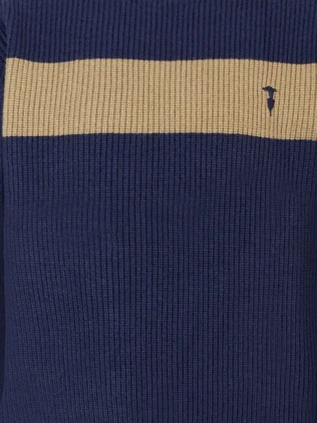 Sweter dziecięcy Trussardi niebieski