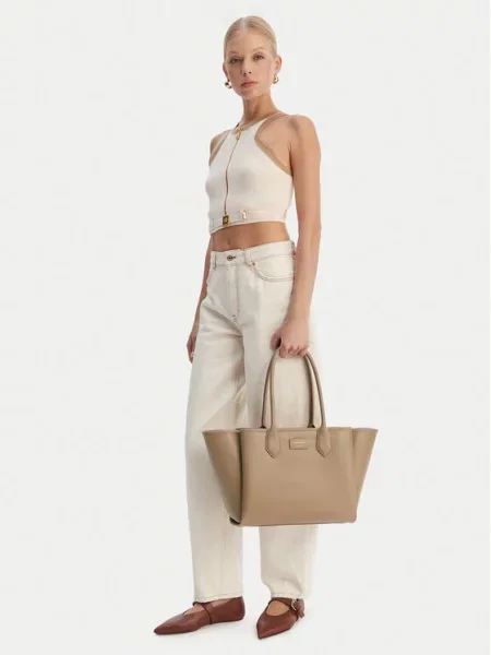 Emporio Armani Táska Barna bézs