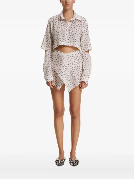 Top Pnk cu model floral