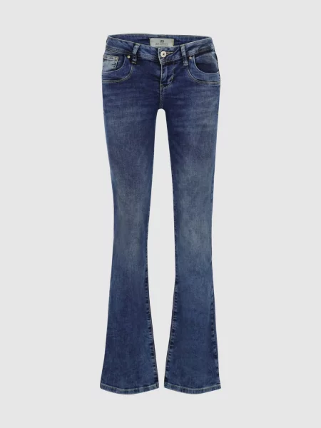 Джинси кльош LTB Jeans бавовна/поліестер/еластан синій