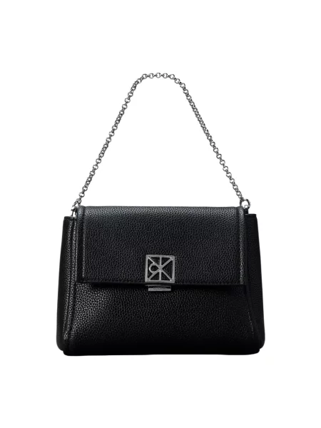 Calvin Klein torebka crossbody z imitacji skóry czarna