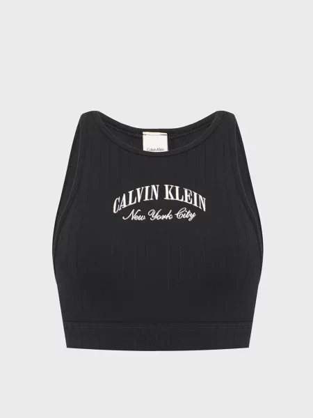 Бюстгальтер Calvin Klein без подкладки черный
