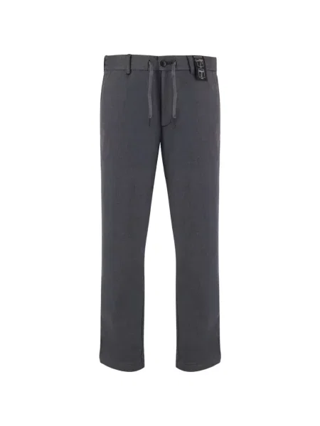 Pantaloni Boss conici cu cordon gri