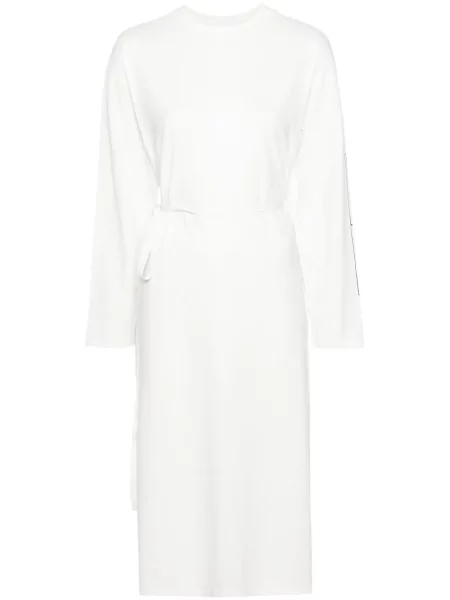 Tricou Mm6 Maison Margiela lung alb