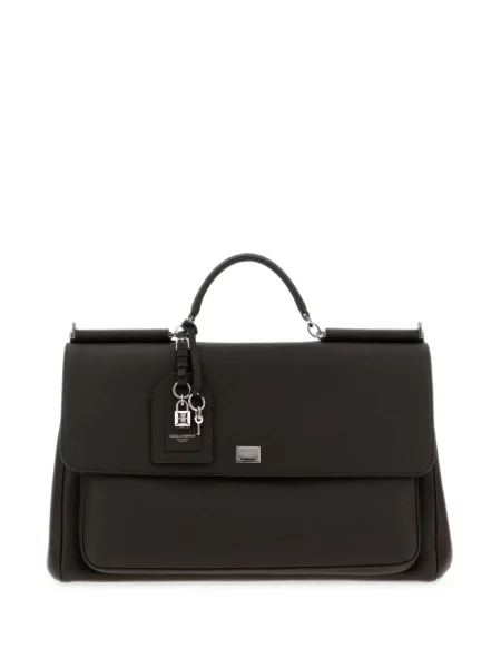 Geantă Dolce & Gabbana Sicily din piele maro