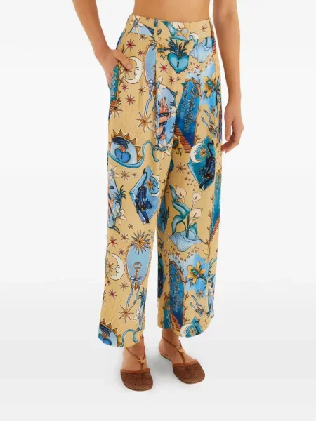 Pantaloni Farm Rio cu model floral