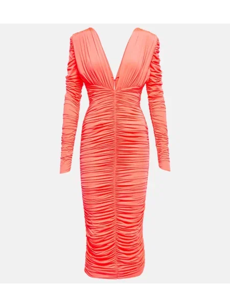 Rochie midi Alex Perry până la genunchi de costum roșu