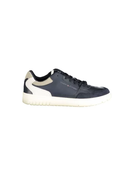 Trampki Tommy Hilfiger skórzane niebieskie