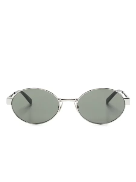 Ochelari de soare Saint Laurent argintiu