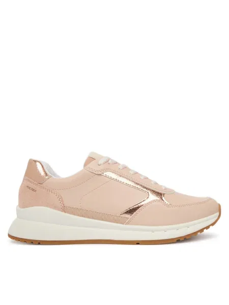 Geox Sneakers D Octaviee Roz alb