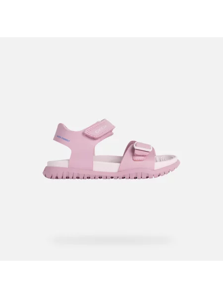 Sandały GEOX J SANDAL FUSBETTO GI Rose różowe