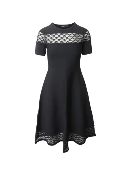 Rochie midi Maje până la genunchi de costum negru