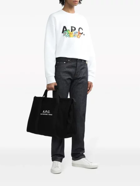 Drobė rankinė A.p.c. juoda