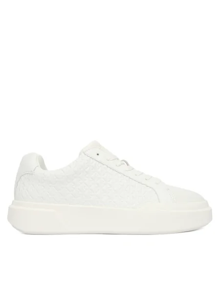 Calvin Klein Sneakers Chunky Cupsole Laceup Lth Aop negru