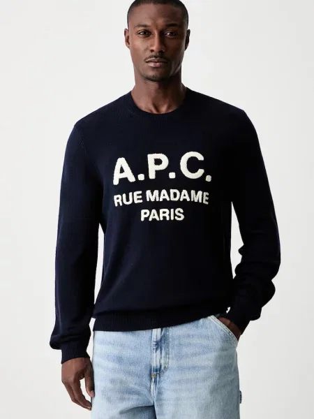 A.P.C. Maurice pulover din lână pentru bărbați