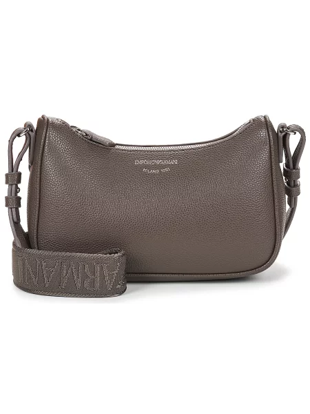 Crossbody torbica Emporio Armani rjava