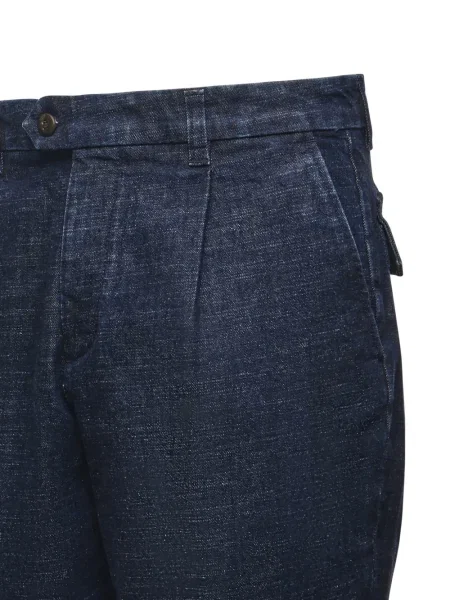Pantaloni Eleventy albastru