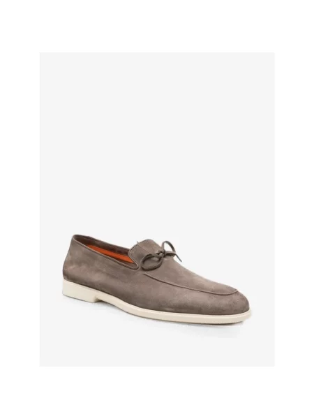 Półbuty Santoni brązowe