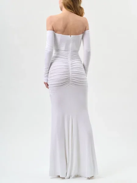 Платье Elisabetta Franchi белое