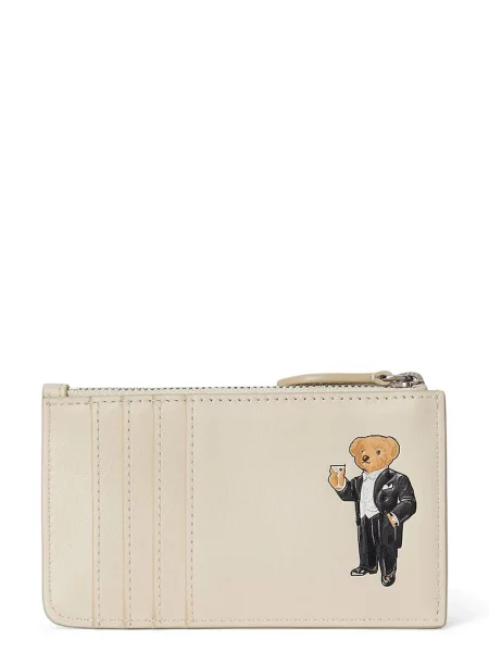 Polo Ralph Lauren portofel pentru femei bej
