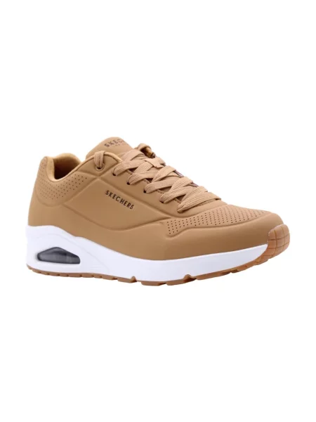 Sneakersy Skechers brązowe