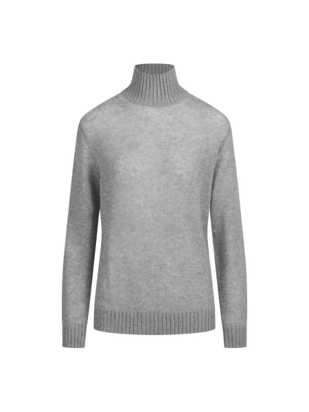 Sweter z golfem Ballantyne szary