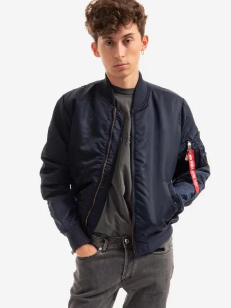 Alpha Industries geacă bomber VF 59 bărbați marin de tranziție albastru