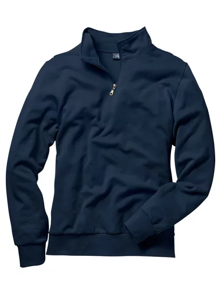 Bluza ze stójką niebieska