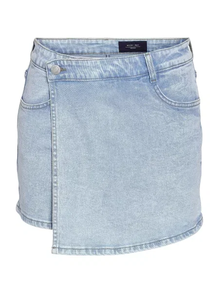 Noisy may Fustă NMNOAMI denim albastru