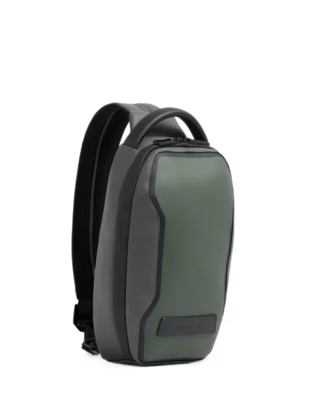 Rucsac Piquadro cu autograf verde