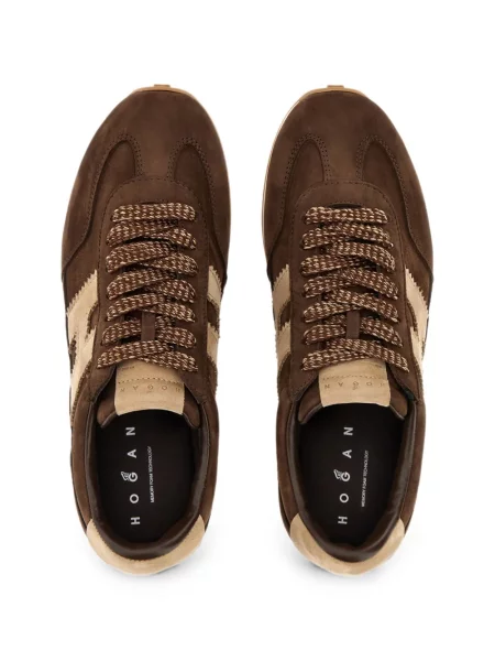 Sneakerși Hogan maro