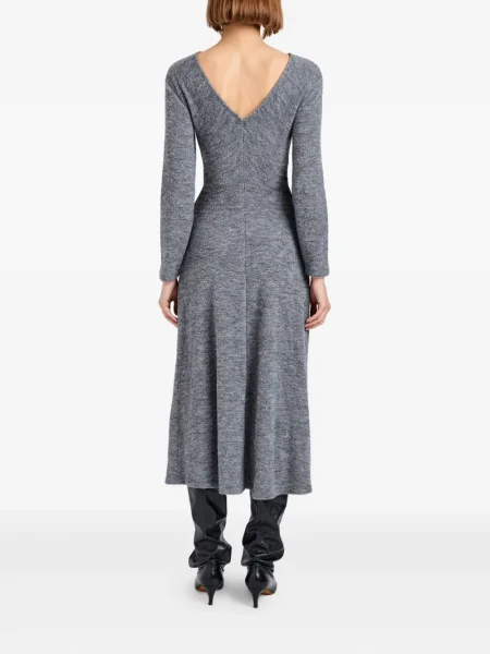 Rochie Proenza Schouler White Label din jerseu de costum alb
