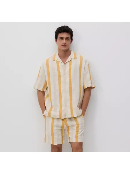 Reserved šortky jogger jantarová