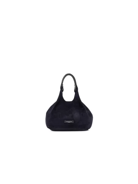 Torebka crossbody Gianni Chiarini skórzana niebieska