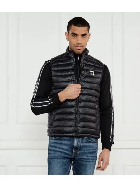 Karl Lagerfeld Vestă | negru