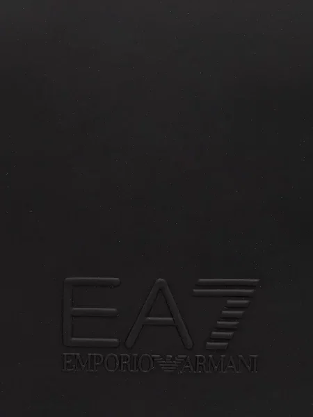 Рюкзак Emporio Armani великий однотонний чорний