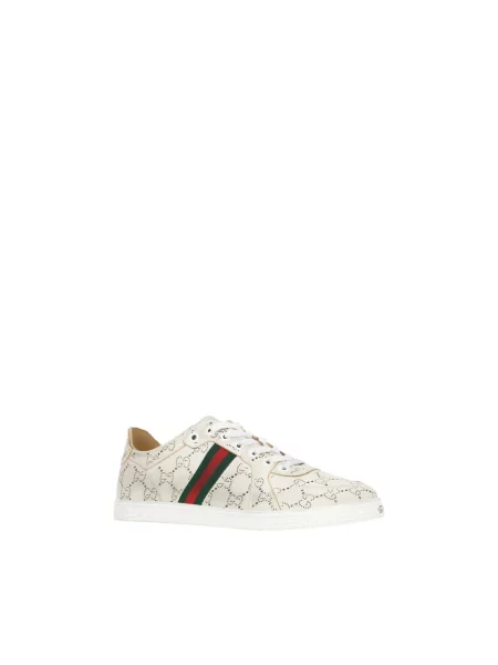 Sneakersy Gucci skórzane białe