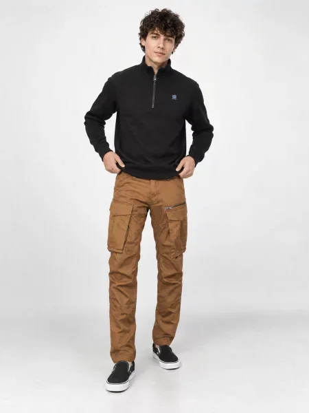 Pantaloni G-star Raw conici maro