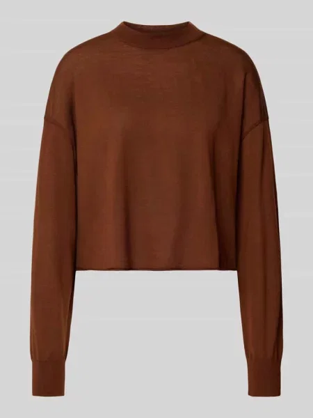 Sweter z dzianiny z żywej wełny model MALESE' Drykorn