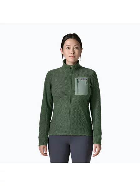Bluză fleece pentru femei Patagonia R1 Air canopy green verde