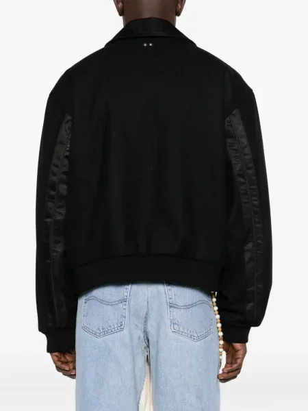 Geacă bomber Bluemarble de lână negru