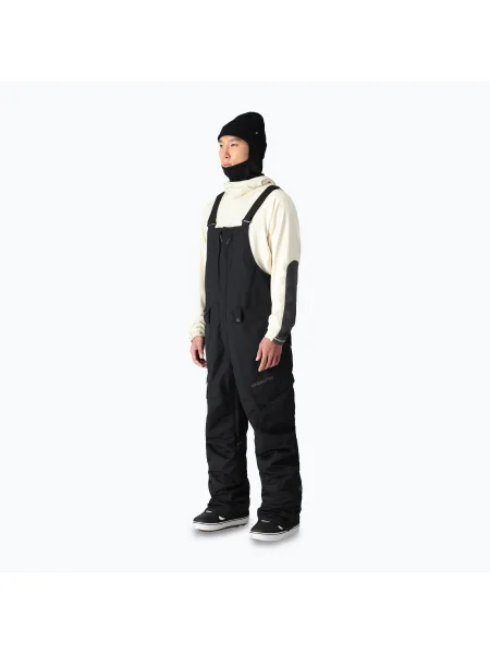 Snowboardové kalhoty Smarty 3 v 1 Cargo Bib black černé