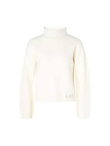 Sweter A.p.c. z kaszmiru beżowy