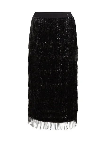 Karl Lagerfeld Fustă negru