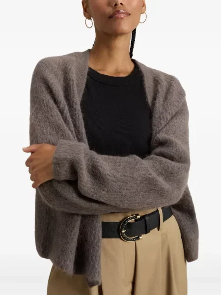 Cardigan Woolrich maro
