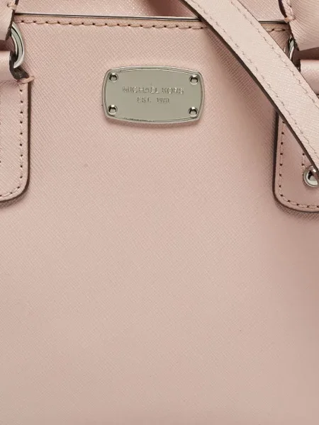 Geanta de piele Michael Kors din piele roz
