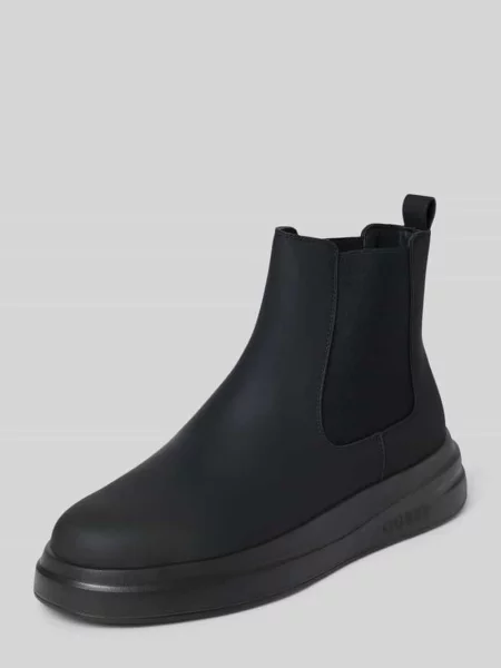 Buty z elastycznymi wstawkami model ‘ELKO’ Guess czarne